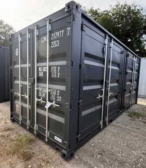 20' Multi Door Conex/ Shipping Container- One Trip
