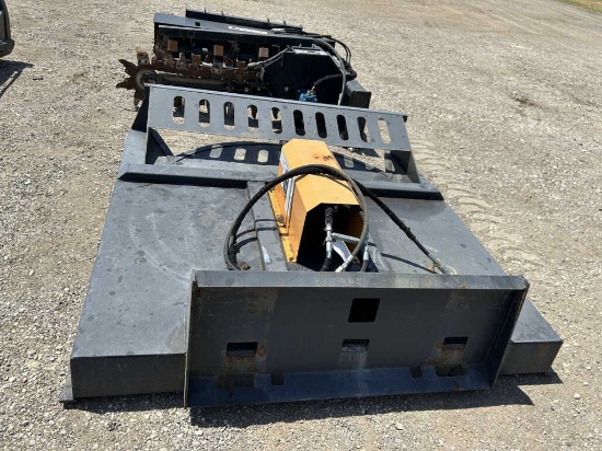 Skid Steer 72" Rotary Cutter for