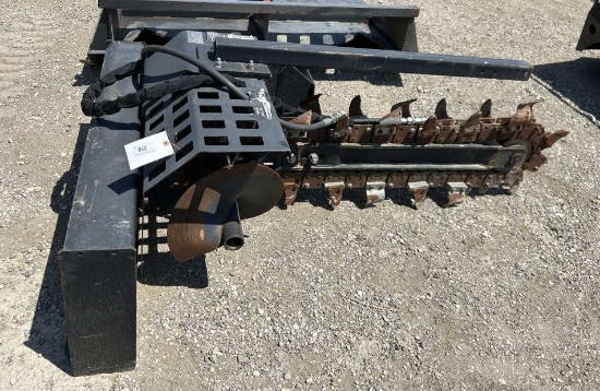 Skid Steer Hydraulic Trencher