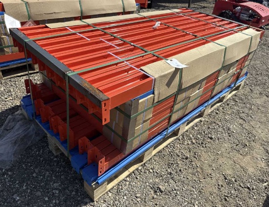 40' 6 Section Heavy Duty Metal Storage Shelving