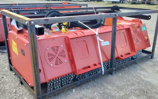 Drum Mulcher Skid Steer Attachment - RMBD72S