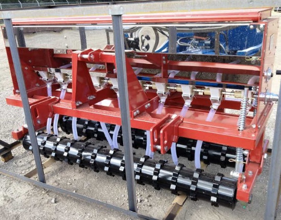 Seeder To Fit Skid Steer & 3-Pt Quick Hitch