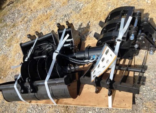 Mini Excavator Attachment Set - AGT Brand