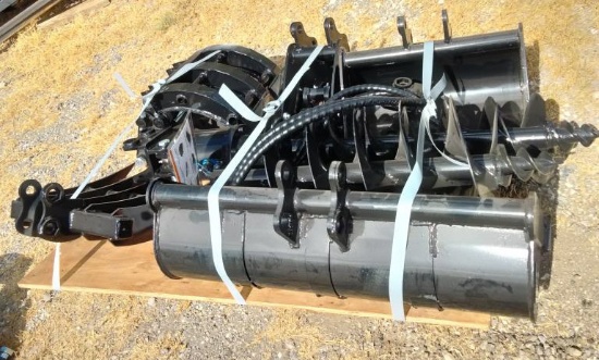 Mini Excavator Attachment Set - AGT Brand