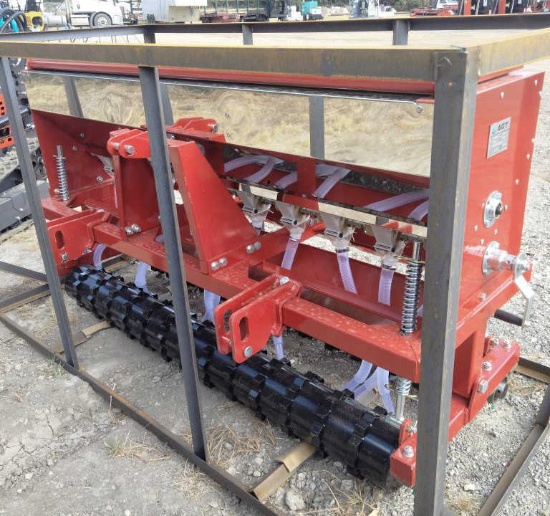 Seeder To Fit Skid Steer & 3-Pt Quick Hitch