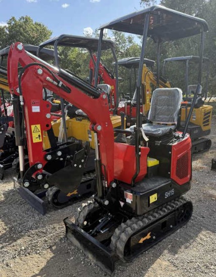 Mini Excavator - SH15 - Gas
