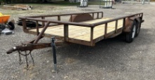 1993 16' Shop Built Trailer