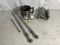 Metal Brew Basket, Freezer Thermometers and Two Implement Rods