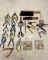 Assorted Wire Strippers, Crimpers, Scissors, Etc.