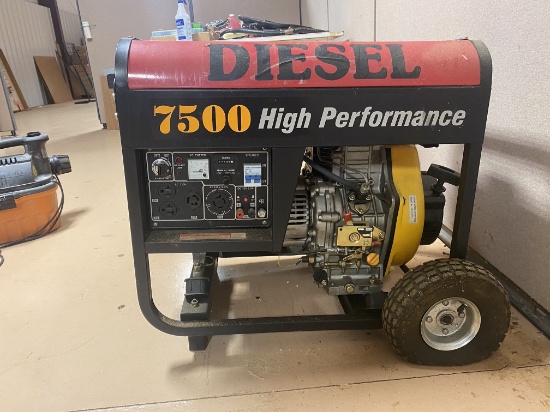 Generator- Lightening Industrial Dsl. 7500