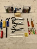 Nut Drivers, Metal Rulers, Flashlight, Etc.