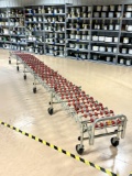 Industrial Shop Accordian Portable Conveyor