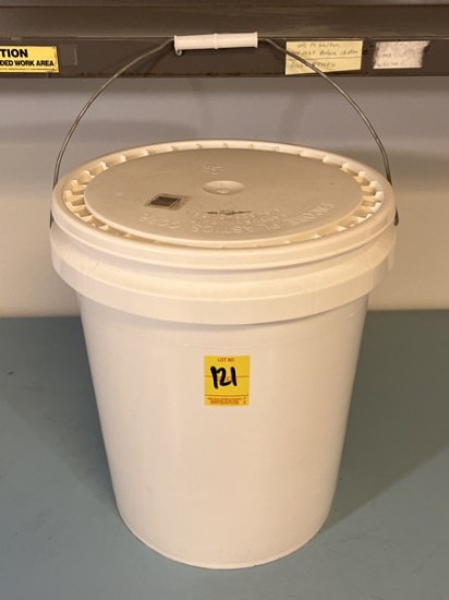 B-Five Gallon Bucket with Unknown Pellets