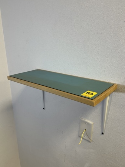 B- Wall Mount Shelf with Brackets