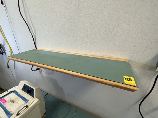 B- Wall Mount Shelf with Brackets