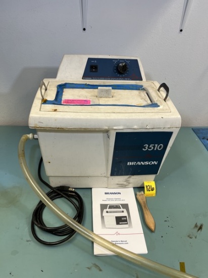 B- Branson Ultrasonic Cleaner with Manual; Model 3510