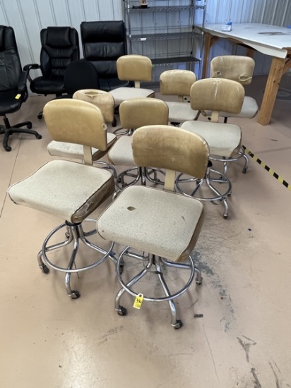 C- Eight Drafting Chairs