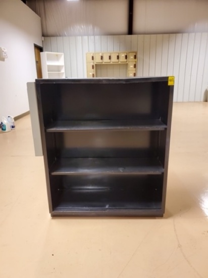 C- Metal Adjustable Shelf Bookcase