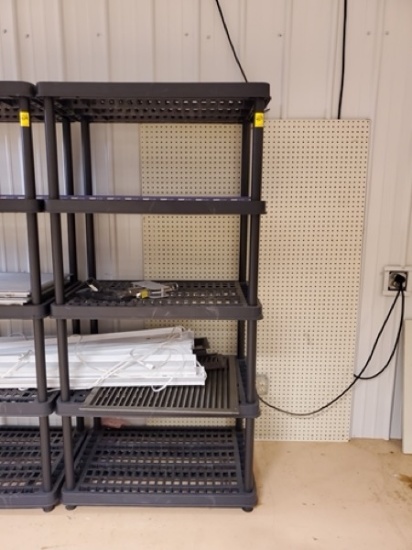 C- Five Tier Molded Shelf Unit**Inventory Does Not Convey**