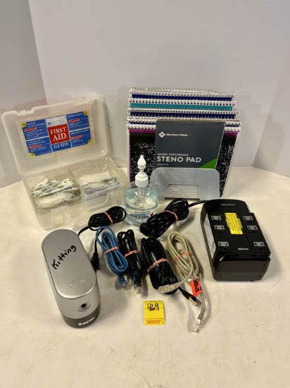Cyber Power .350A Power Supply, Electric Pencil Sharpener, Etc.