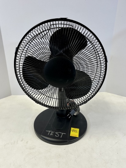 3 Speed Oscillating Desk Top Fan