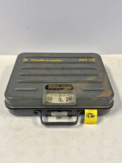 Health O Meter 250 Lbs General Utility Scale; Model 4250F