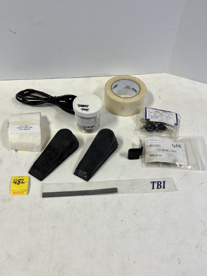 Rubber Door Stops, Tape, Cord, Etc.