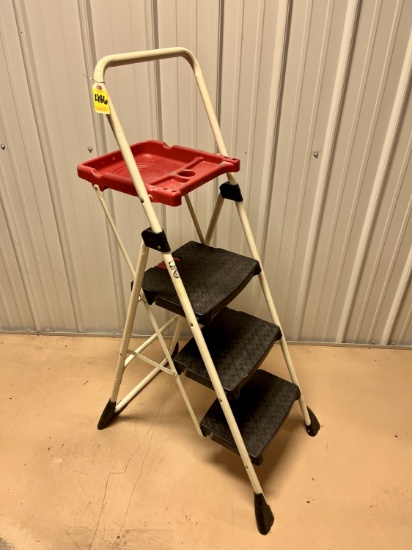 Costco Three Step Ladder with Tray