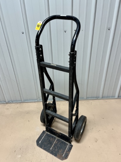 4' Hard Rubber Tire 600 Lbs Capacity Dolly; Model D-384