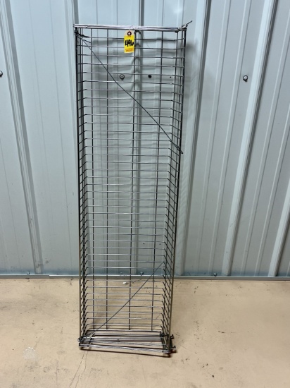 Chrome Wall Mount Hanging Baskets with Brackets