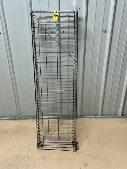 Chrome Wall Mount Hanging Baskets with Brackets