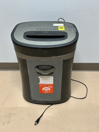 Royal Crosscut Shredder; Model HG2020 MX