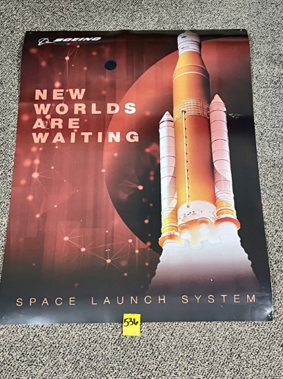 Boeing "New Worlds Are Waiting" Poster