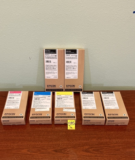Assorted Epson Ink Cartiridges