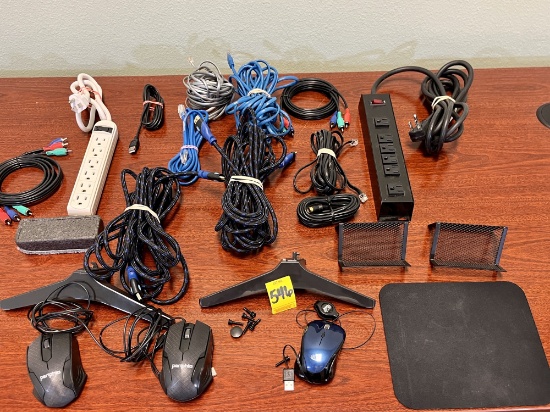 Multiplugs, HDMI Cords, Computer Mounts, Etc.
