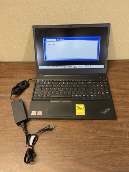 Lenovo Think Pad with Cord; Model E-595 TP00095E