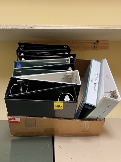 Assorted Binders