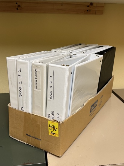 Assorted Binders