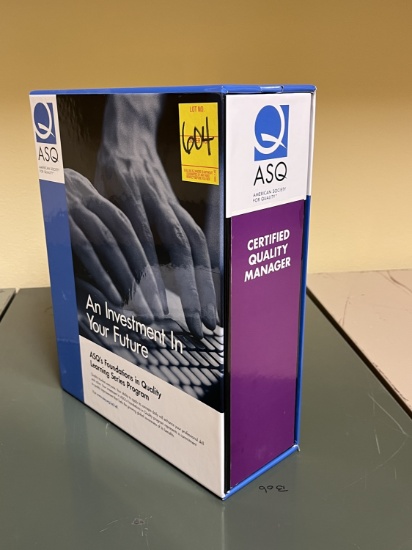 ASQ Certified Quality Manage