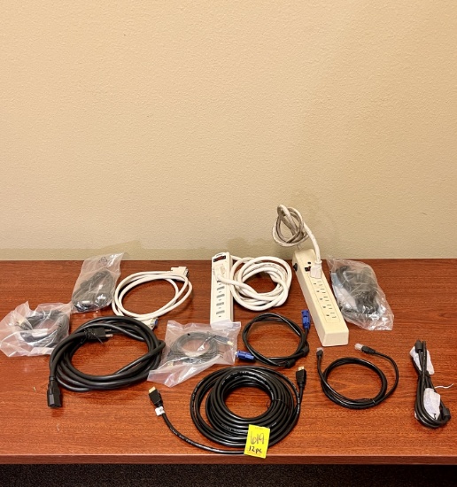 Assorted Multiplugs and Cables