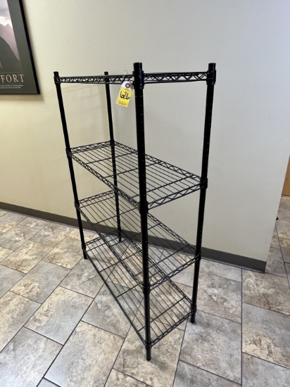 Four Tier NSF Metal Ventilated Shelf Unit