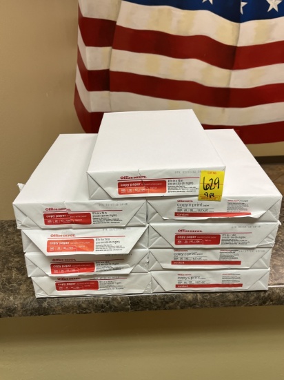8 1/2" X 14" Copy Paper; 500 Sheets