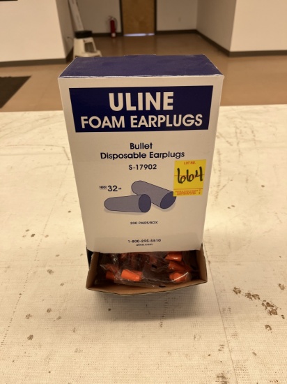Uline Foam Ear Plugs