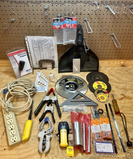 Stanley Stud Finder, Multi Plugs, USB adapter, Clamps, Steel Socket Kit, Etc
