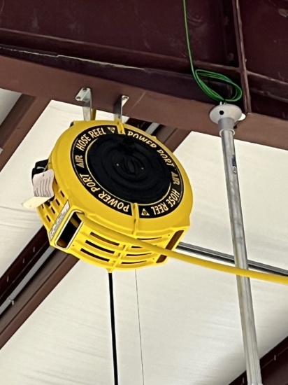 Power Port Air Hose Reel with Hose