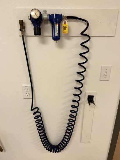 Air Gauge with Filter , Hose and Dis-Connect