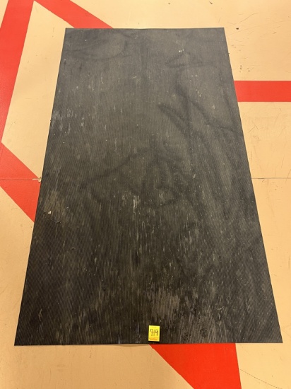 3' X 7.5' Rubber Mat