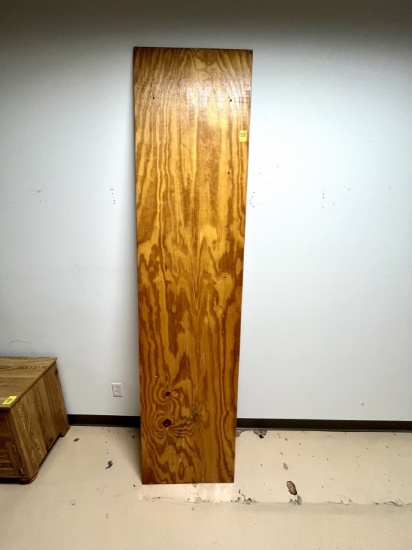 Stained Plywood Shelf**No Brackets**