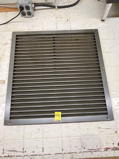 Metal Vented Cover Plate