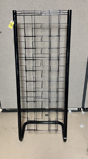5' Metal Frame Brochure Rack
